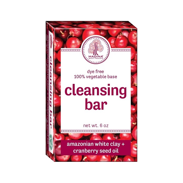 Cleansing Bar Soap - Amazonian White Clay & Cranberry Seed Oil 6oz